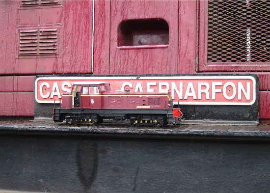 Castell Caernarfon meets Castell Caernarfon – not for the first time.