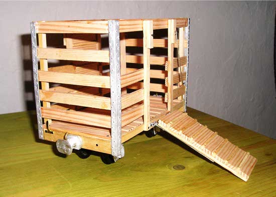 Sheep Wagons by Brian Dominic