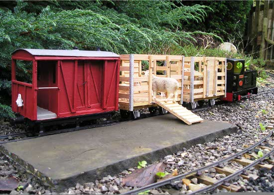 Sheep Wagons by Brian Dominic